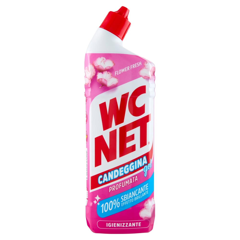Wc Net - Candeggina profumata gel, flower fresh, 700 ml